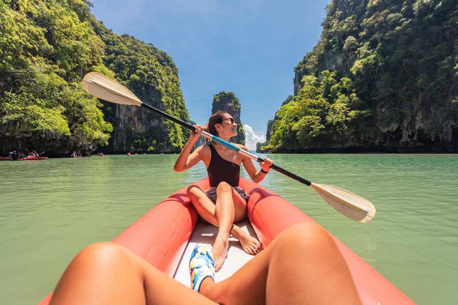 Kayaking james bond island