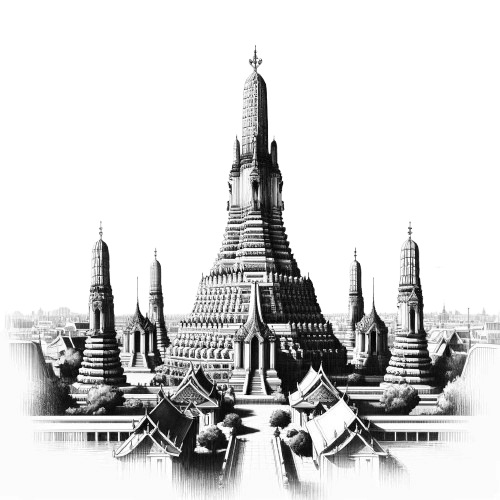 Wat Arun Templo Tailandia